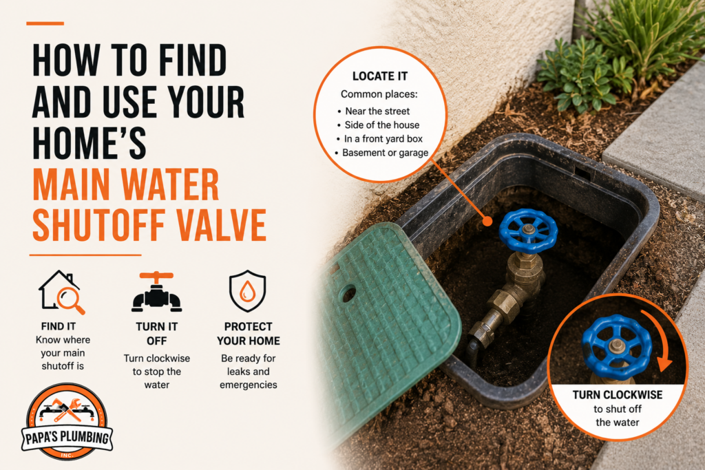 main water shutoff valve